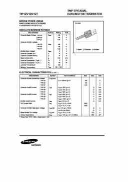 Tip125 Sam PDF Datasheet ALL TRANSISTORS DATASHEET POWER MOSFET IGBT