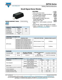 Bzt52b Bzt52c Series PDF Datasheet ALL TRANSISTORS DATASHEET POWER