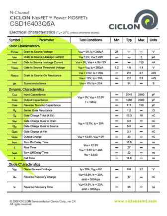 csd16403q5a