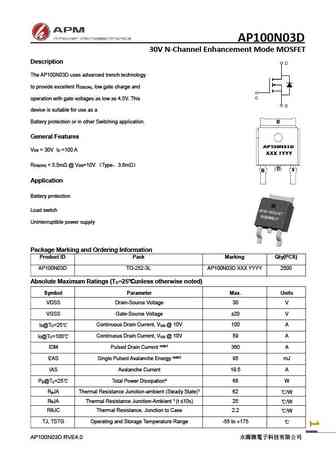 AP100N03Y