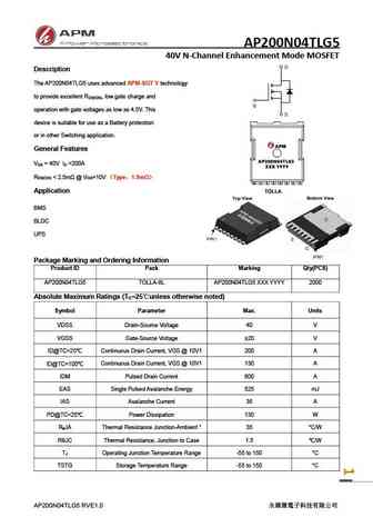 AP200N04TLG5