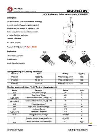 AP45P06T