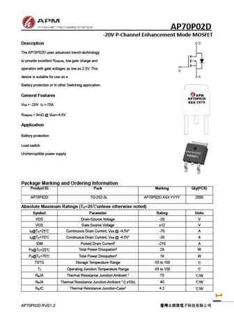 AP70P02D
