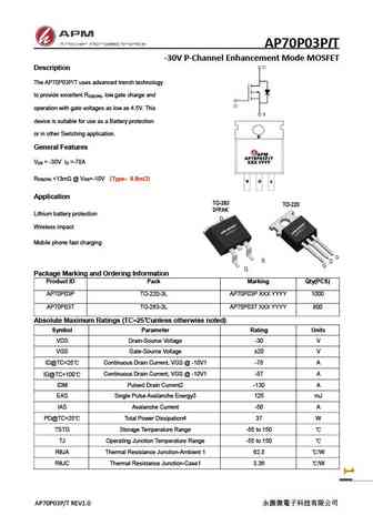 AP70P03T
