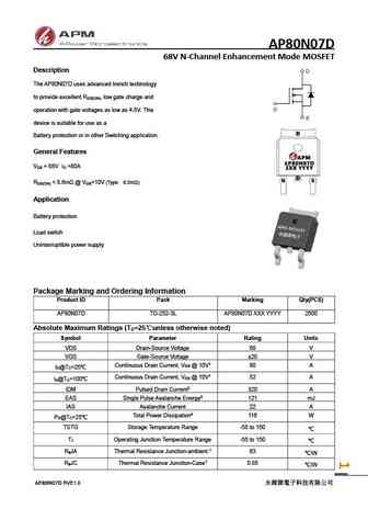 AP80N10P