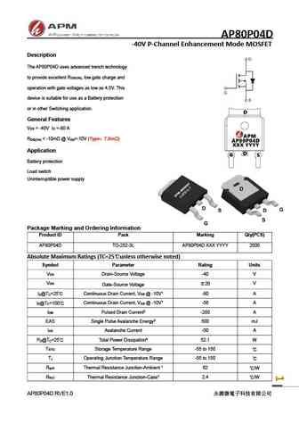 AP80P06P