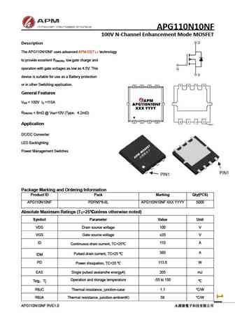 APG110N10NF