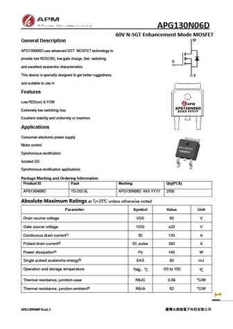 APG130N06F