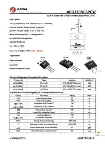APG130N06F