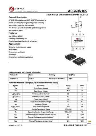 APG60N10S