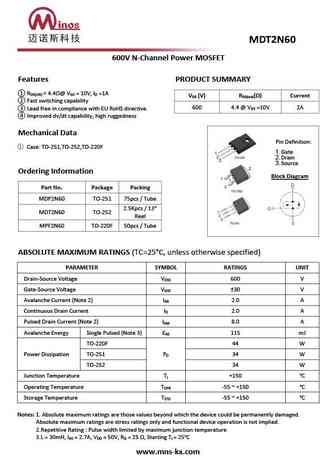 MDP2N60