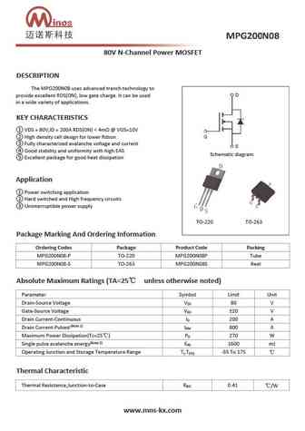 MPG200N08P