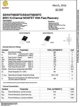 ssw47n60sfd_ssa47n60sfd