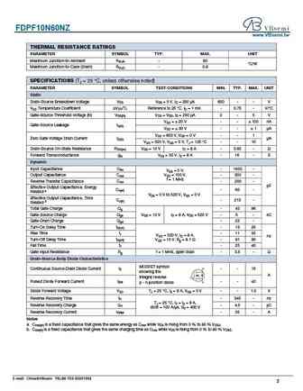 fdpf10n60nz