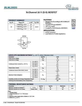 IRLML2502PBF
