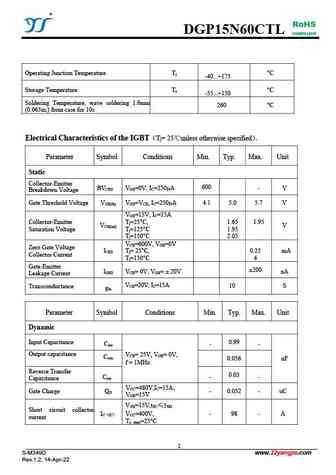 dgp15n60ctl