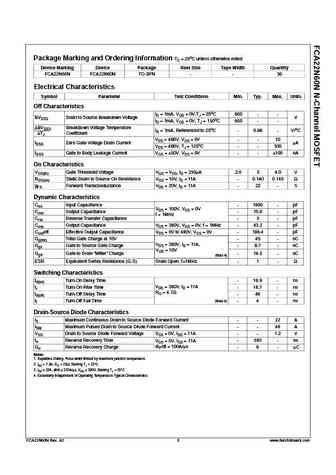 fca22n60n