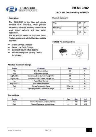 IRLML2502PBF
