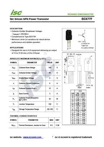 BDX77F
