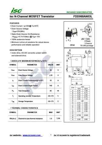 FDD068AN03L
