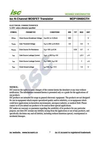 mdp10n60gth