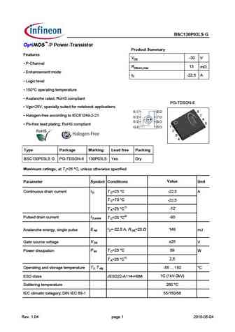 BSC13DN30NSFD
