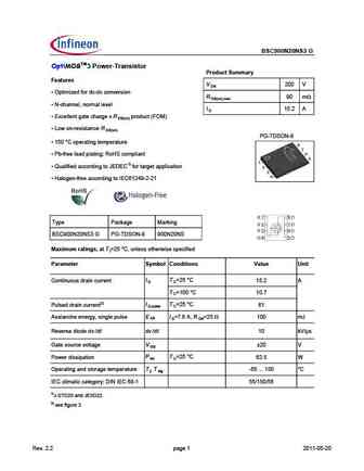 BSC900N20NS3G
