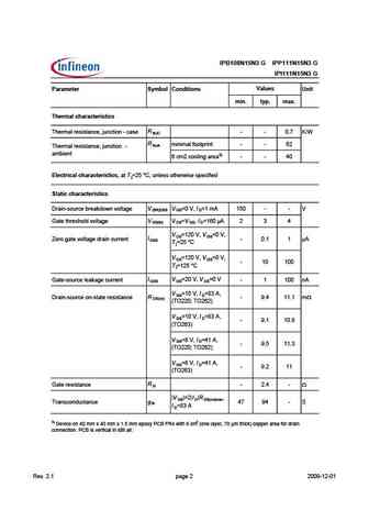 ipb108n15n3-g_ipp111n15n3-g_ipi111n15n3-g