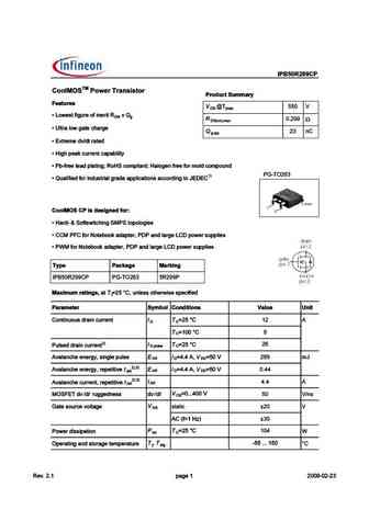 IPB50R250CP
