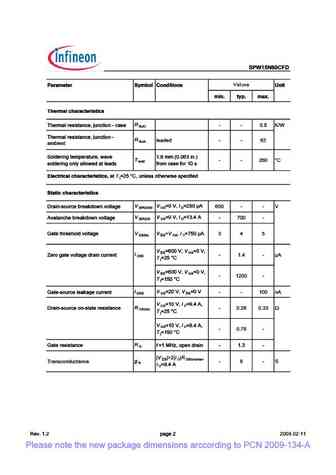 spw15n60cfd