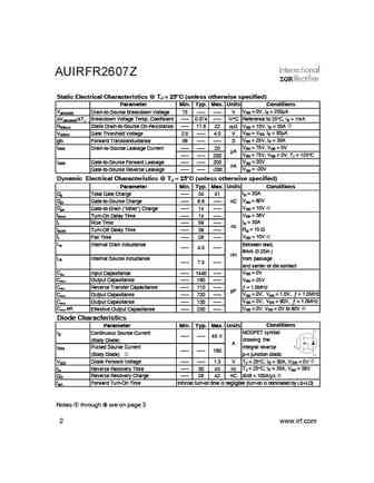 auirfr2607ztr