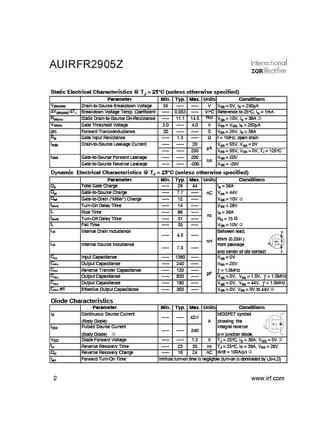 auirfr2905ztr