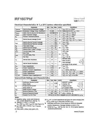 irf1607pbf