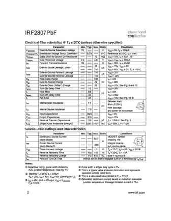 irf2807pbf