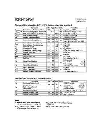 irf3415pbf