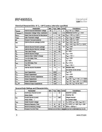 irf4905lpbf_irf4905spbf