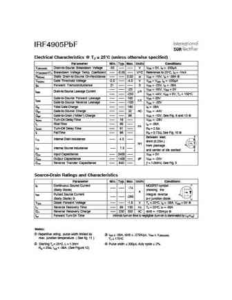 irf4905pbf