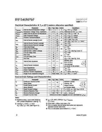 irf540npbf