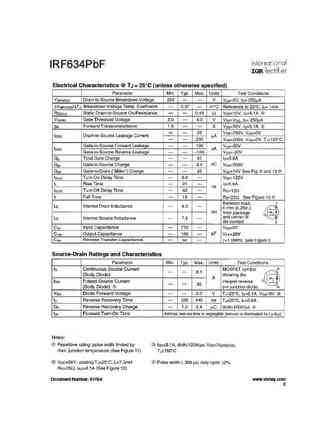 irf634pbf