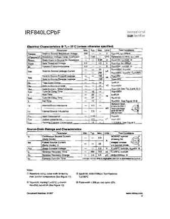 irf840lcpbf