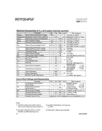 irfp264pbf