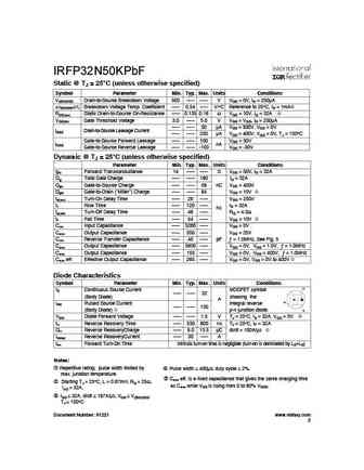 irfp32n50kpbf