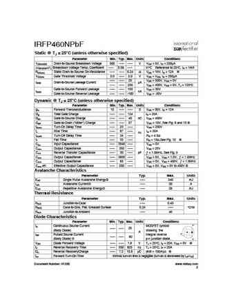 irfp460npbf