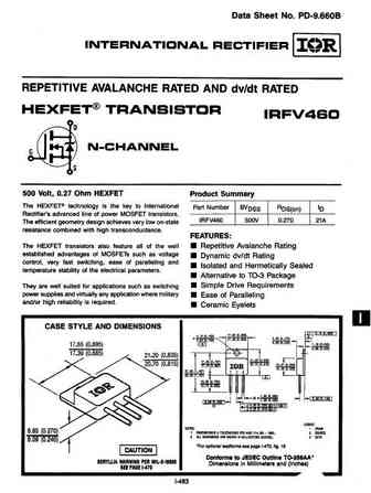 IRFV460
