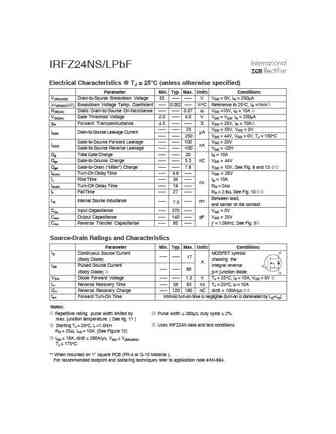 irfz24nspbf
