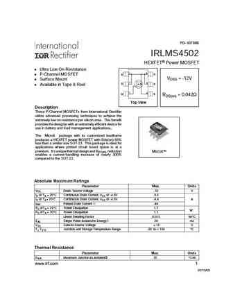 IRLMS2002TR
