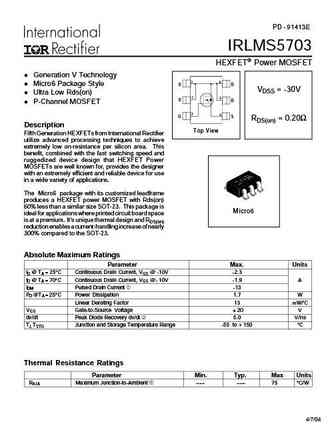 IRLMS2002TR
