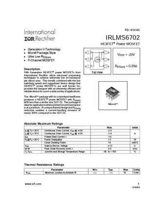 IRLMS2002TR
