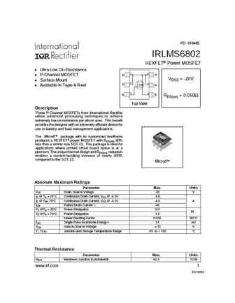 IRLMS2002TR
