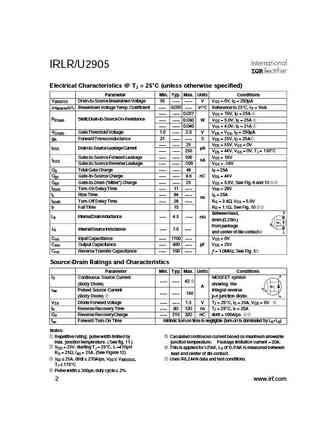 irlr2905